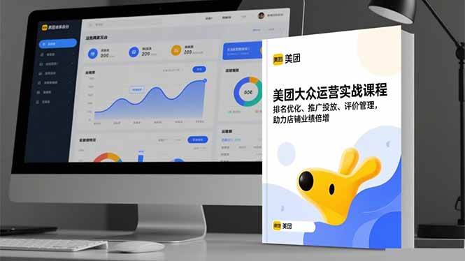 美团大众运营实战课程，排名优化、推广投放、评价管理，助力店铺业绩倍增-资源基地