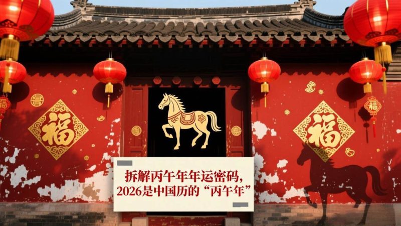 付费文章：拆解丙午年年运密码，2026是中国历的“丙午年”-资源基地