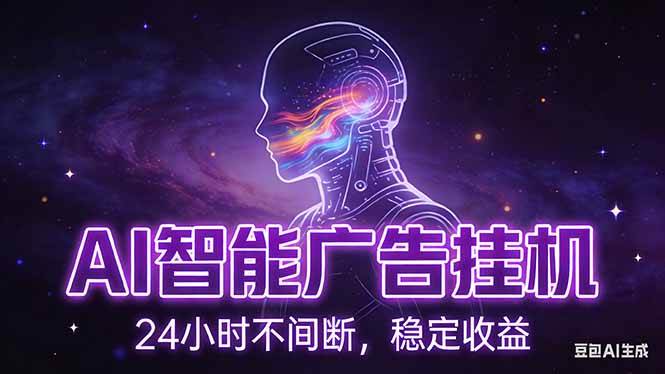 AI智能广告挂机项目，全自动化运行，电脑项目，无配置要求，单机150+收益，新手小白可速上手…-资源基地