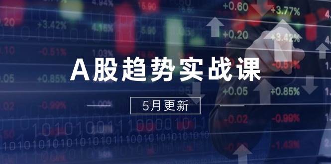 A股趋势实战课：主力动向+政策红利，2025全年策略5月更新-资源基地