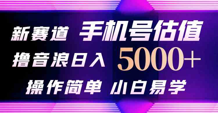 抖音不出境直播【手机号估值】最新撸音浪，日入5000+，简单易学，适合…-资源基地