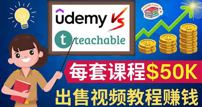 制作出售视频课程并快速进行粉丝变现的方法，轻松获利5万美元以上-资源基地