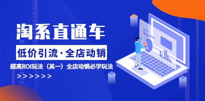 淘系直通车《低价·引流 全店·动销》超高ROI玩法（其一）全店动销必学玩法-资源基地