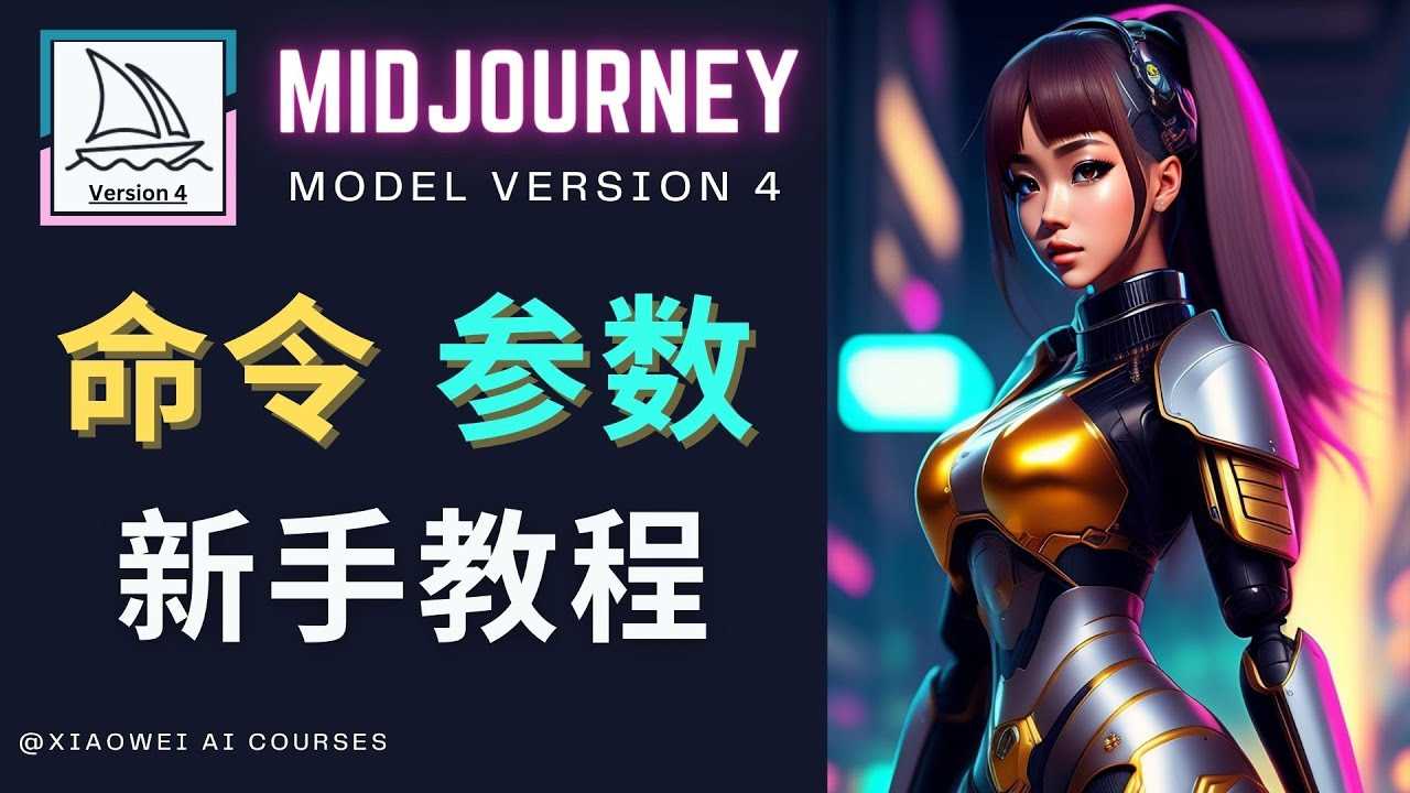 Midjourney新手入门教程，轻松创作顶级图像，命令参数-新手教程-资源基地