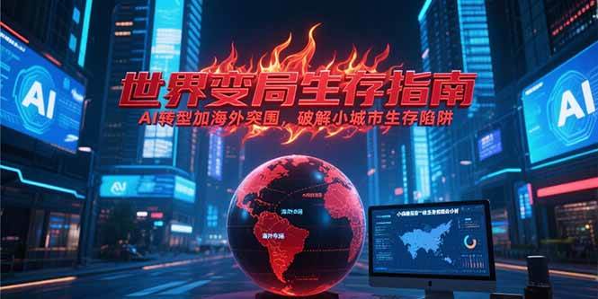 付费文章《世界变局生存指南，AI转型加海外突围，破解小城市生存陷阱》-资源基地