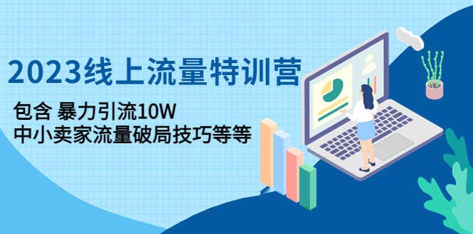 2023线上流量特训营:包含暴力引流10W+中小卖家流量破局技巧等等-资源基地