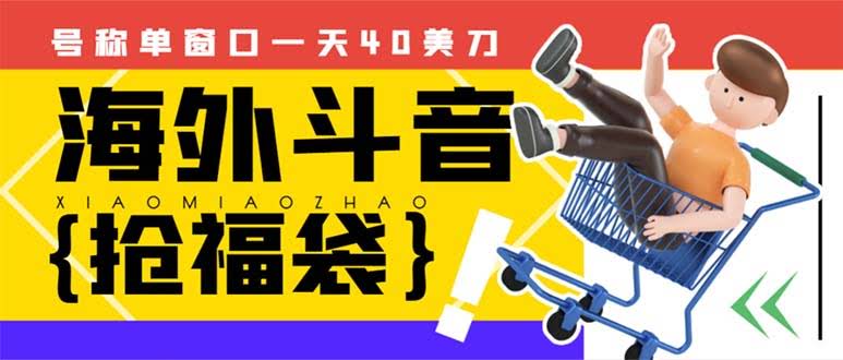 外边收费2980的内部海外TIktok直播间抢福袋项目，单窗口一天40美刀【抢…-资源基地
