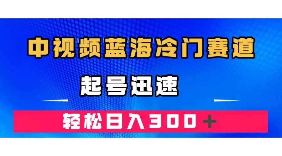 中视频蓝海冷门赛道，韩国视频奇闻解说，起号迅速，日入300＋-资源基地