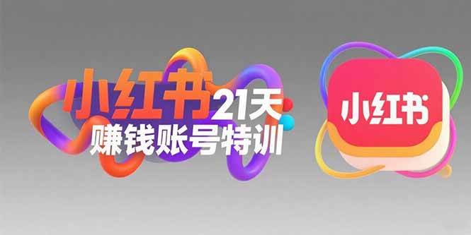 小红书21天赚钱账号特训:黄金定位技巧,高转粉文案创作,科学引流策略-资源基地