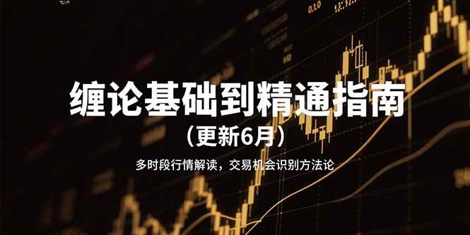 缠论基础到精通指南（更新6月）多时段行情解读，交易机会识别方法论-资源基地