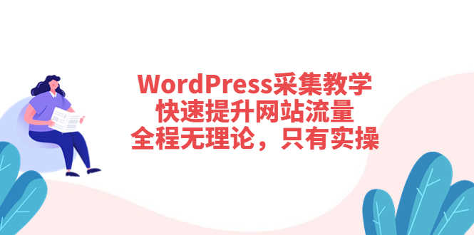 WordPress采集教学，快速提升网站流量：全程无理论，只有实操-资源基地