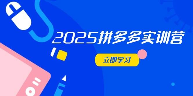 2025拼多多实训营：深度剖析运营关键，助力电商人快速提升-资源基地