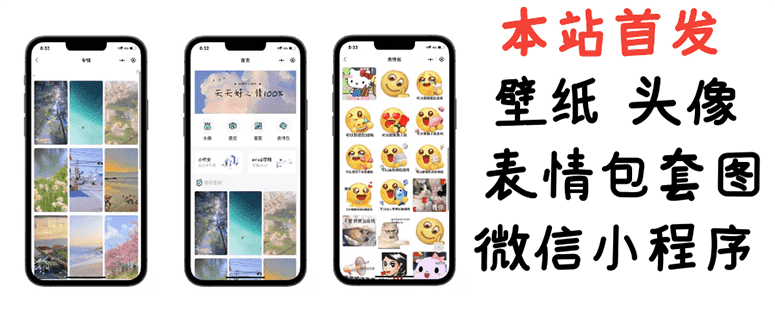 小白0基础搭建微信壁纸头像表情包小程序：一单赚几百【含源码+视频教程】-资源基地